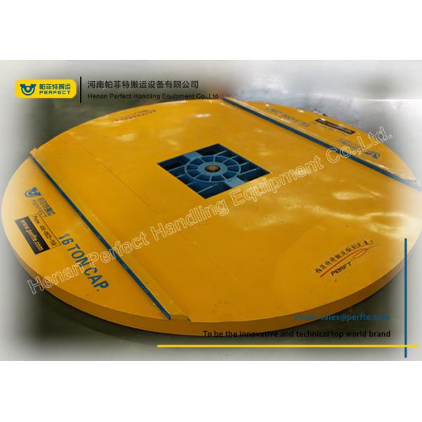 Factory Material Handling Remote Control Manual Pallet Turntable