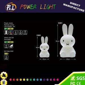 China Home Decoration LED Table Lamp LED Miffy Rabbit Lamp on sale