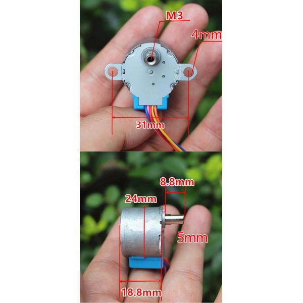Faradyi Best Price 24Byj48 High Torque Efficient Quiet Waterproof Micro Dc Stepper Motor For Doorlock 3D Printer