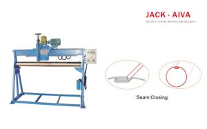 Horizontal Round Duct Seam Closing Machine Duct Fabrication Machine