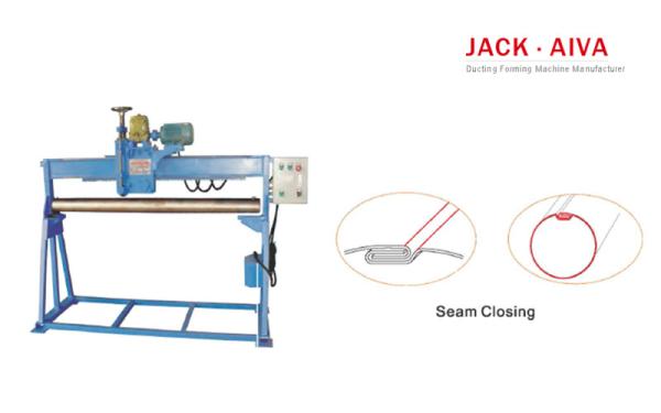 Quality Horizontal Round Duct Seam Closing Machine Duct Fabrication Machine for sale