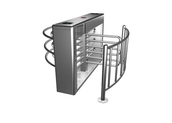 Quality Access Control Half Height Turnstile SS304 Cabinet 90 Degree Rotating Bi Directional for sale