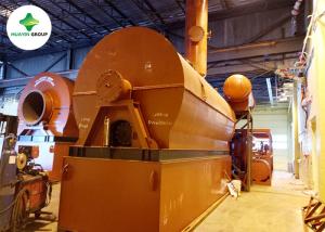 China Yellow Waste Pyrolysis Oil Distillation Plant For Used Engine Oil Refinery To Diesel wholesale