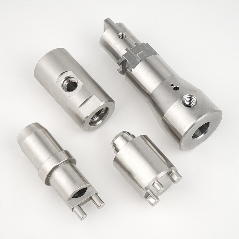 Small CNC Turning Brass Parts With Broaching Drilling Laser Machining Processing