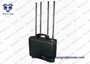 China Draw Bar Box Cell Phone Signal Blocker Radius 200 - 500 Meters Jamming Range on sale