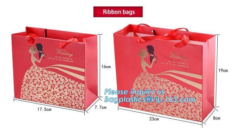 violet printing shopping bags by handmade,Gift shopping luxury carrier Bag Direct Manufacture Paper Bag logo Printing