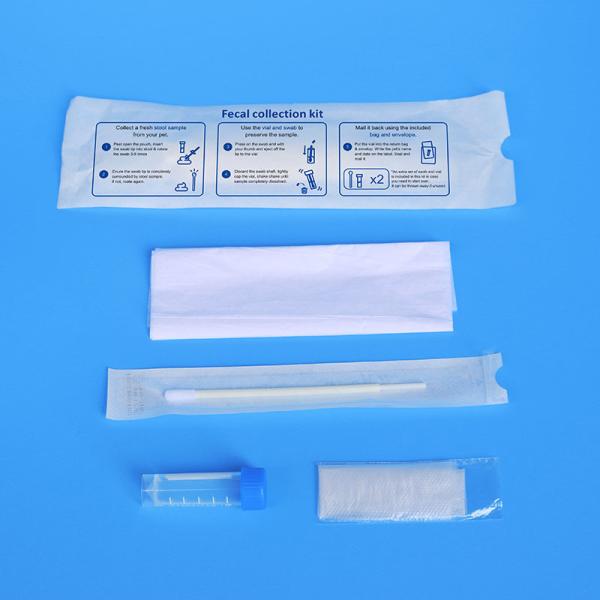 Disposable Fecal Test Kit Semi Solid Microbial Culture Swab Kit