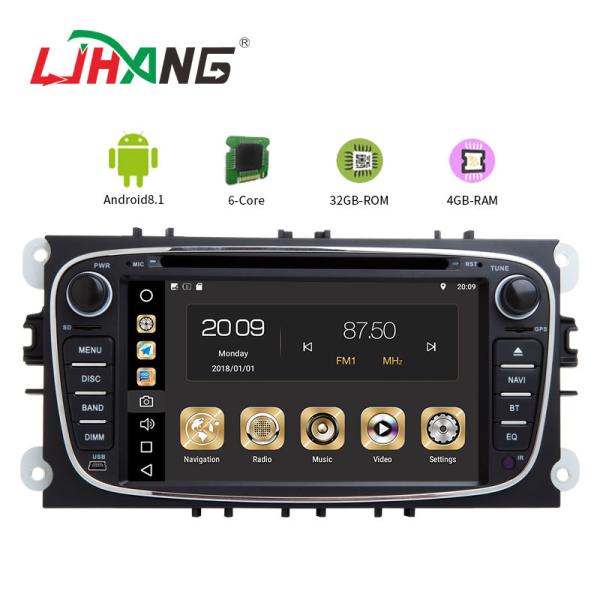 Quality AM FM Radio Ford Car DVD Player Support Newest Apps Built - In Radio Tuner for sale