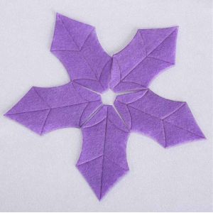 Buy cheap Double Faced Felt Christmas Party Crafts Multi Purpose Flower Patterns from wholesalers
