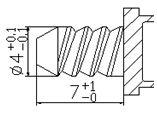 Ceramic Straight Boiler Connector with Great Hardness High Temp Resistant