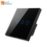 Glomarket Tuya WiFi Smart Touch Screen Curtain Switch Rolling Shutter Door