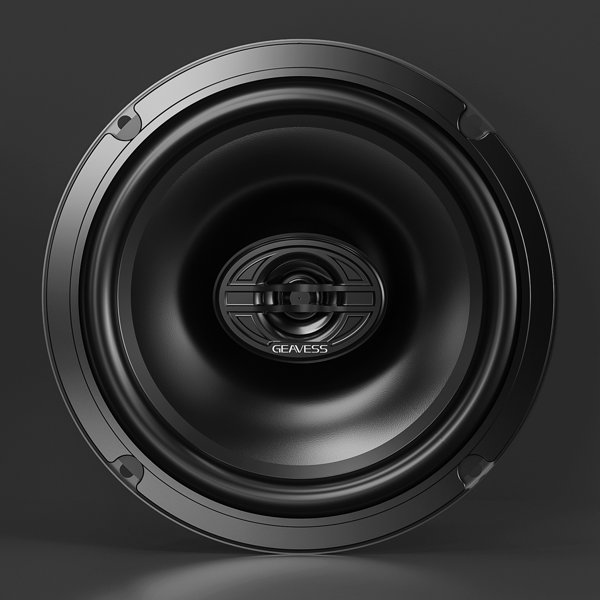 Set of 2 Full Range Coaxial Car Speakers with 6.5 Inches Subwoofer and 1500Hz Tweeter