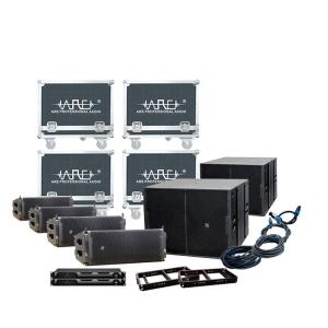 China ARE AUDIO line array speaker stage speaker audio sound system dual 12 inch outdoor line array speaker wholesale