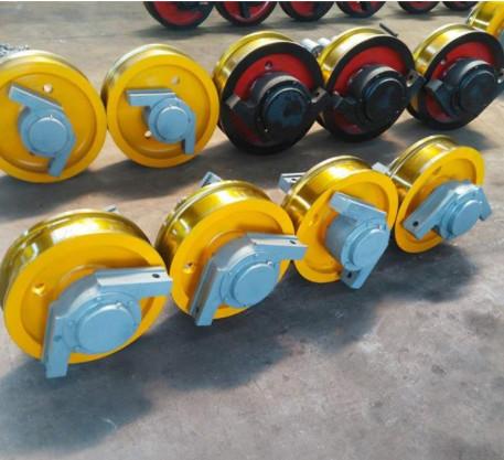 Quality Universal Crane Trolley Wheels Simple Structure Compact Layout Stable Operation for sale