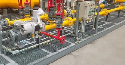 Industry Platform Steel Galvanized Grating Serrated Swage Locked