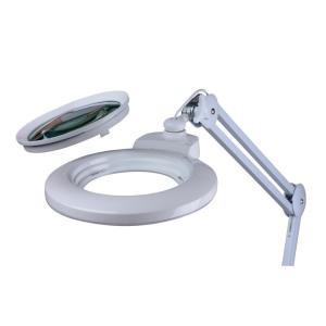 Changeable Lens Magnifying Reading Lamp With Stand Industrial Adjustable