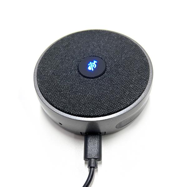 Quality Portable Bluetooth Conference Speakerphones With Mic LED Lighting for sale