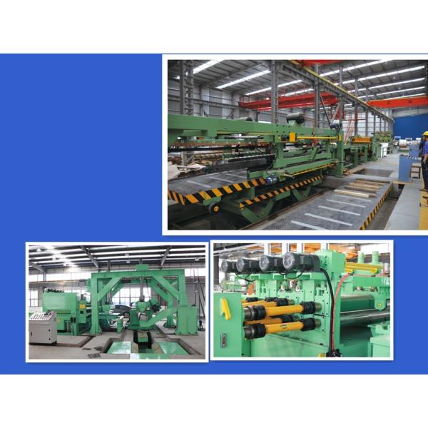 Cut To Length Line Machine , Galvanzied Steel Coil Cutting Machine Stable