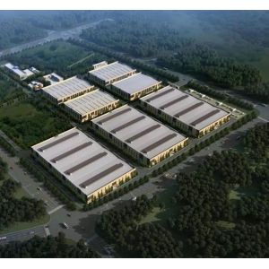 Custom Design Prefab Steel Metal Frame Lightweight Warehouse