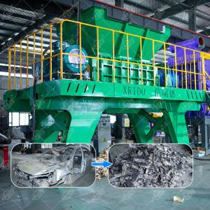 China Car Shell Shredder For Shredding Car Shells Industrial Metal Shredding Recycling Plant wholesale