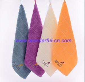 China Luxury custom embroidered cheap hand towels wholesale bulk on sale