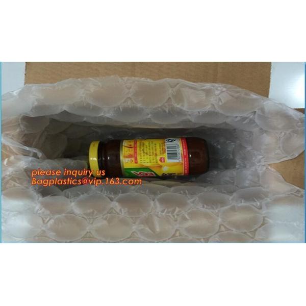 Safety Fill Plastic Inflatable Air Cushion Bubble Protection Packaging Bag, Strapping air inflatable cusioning film bag, voi
