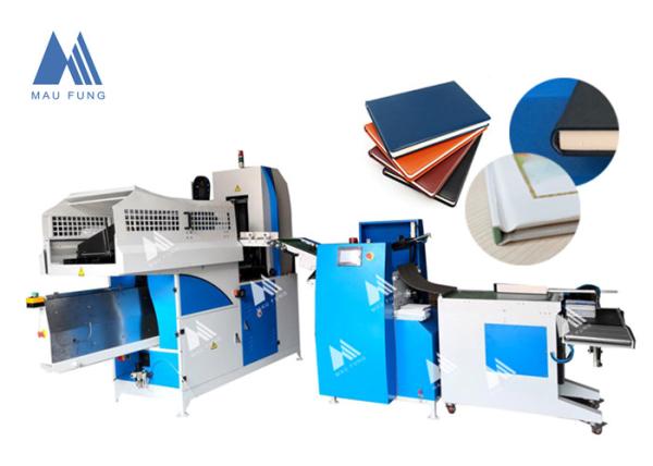 Quality Maufung Auto Hardcover Book Casing In Line Notebook Binding Machine for 60mm Thickness A4 size Book MF-FAC390 for sale