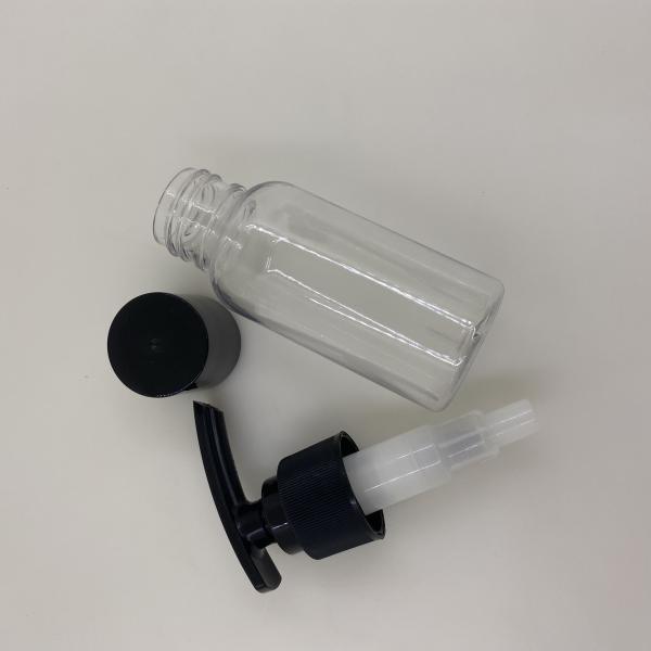 Quality 60ml 70ml 80ml Small Hand Sanitizer Bottle With Flip Top Cap Screw Cap for sale