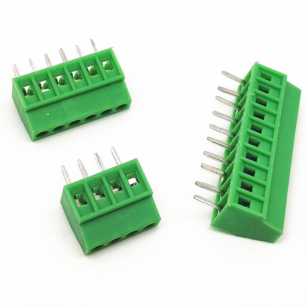 Quality 2.54mm Pitch PCB Mounted Screw Terminal Blocks 300V 10A for sale