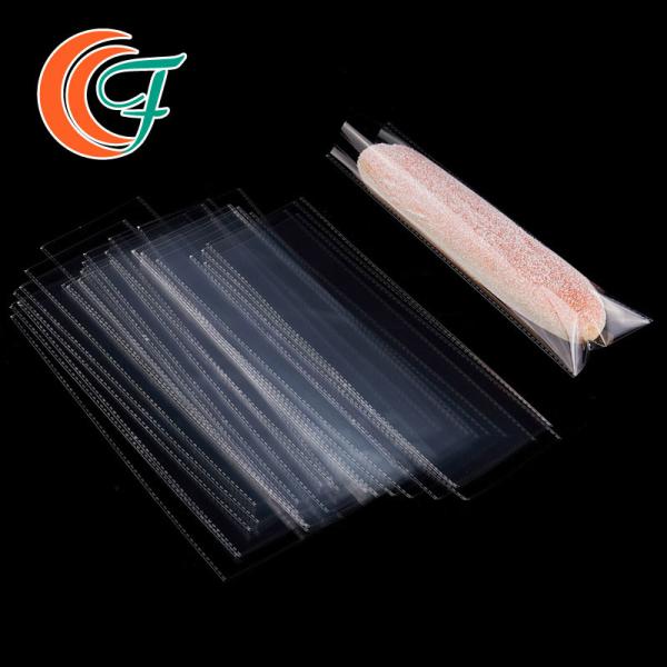 Quality Self Sealing OPP Packaging Bag BOPP Transparent Cello Plastic Bag Food Snacks for sale