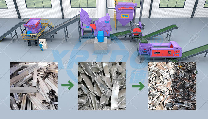 Car Shell Shredder For Shredding Car Shells Industrial Metal Shredding Recycling Plant