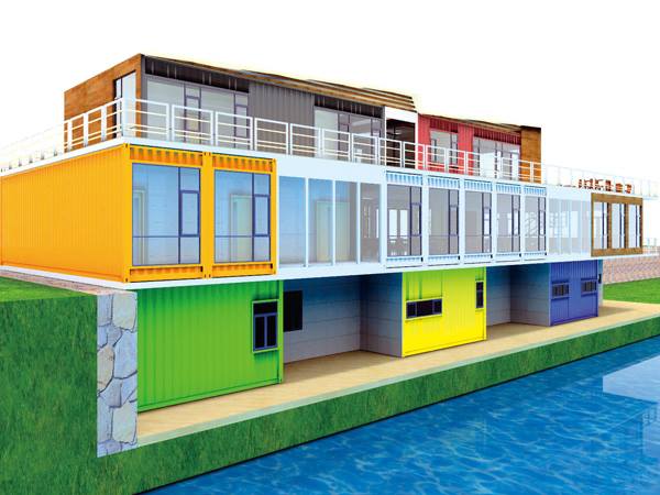 20ft 40ft Expandable Combined Flat Pack Modular shipping Container House