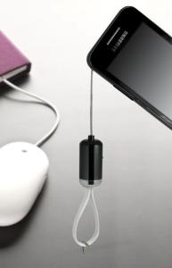 mobile phone cable with card reader function