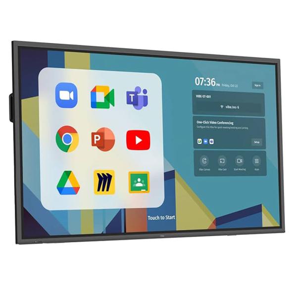 86 Inch Interactive Touch Screen Whiteboard with 20 Point Touch and 4K Resolution for Professional Presentations