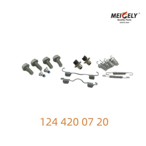 124 420 07 20 OEM Parking Brake Shoe Set For Mercedes-Benz