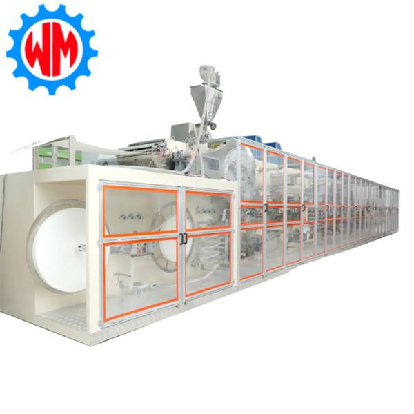 Quality PLC Control Automatic Full Servo Sanitary Napkin Production Line with OEM Good After-sale for sale