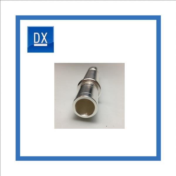 Quality T2 Copper Silver Plating High Precision Machined Parts For High Voltage for sale