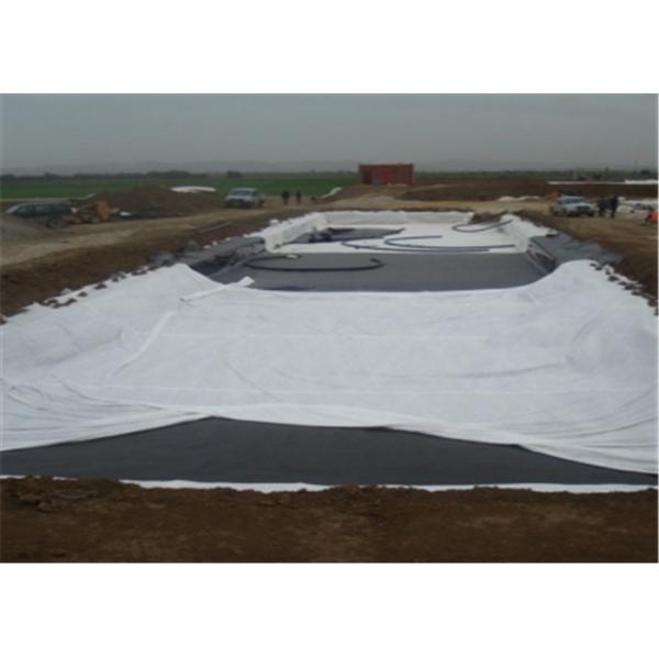 Long fiber 5.0mm Non Woven Geotextile Fabric For Soil Separation