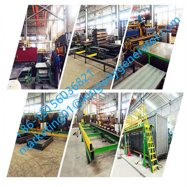Main Steel Structure 20ft Shipping Container Frame Durable Dimension