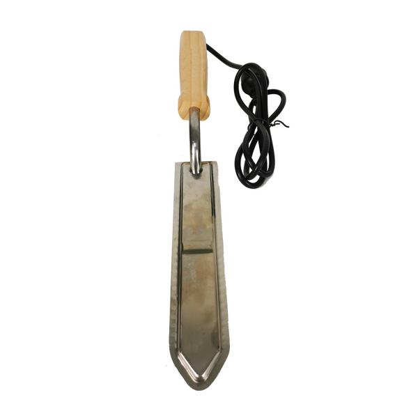 Quality Scrape Stainless Steel Heated Uncapping Knife With Wood Handle for sale