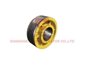 China CE Standard Elevator Spare Parts Traction Sheave 300-1500kg Load on sale