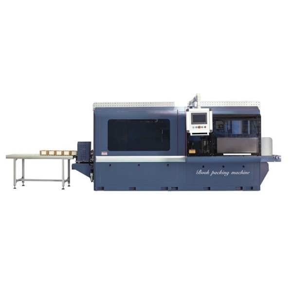 High Precision Book Stack Packaging Machine rolled kraft paper labor saving