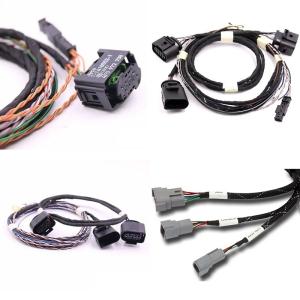 Customized Length AWM Flat Cable Wire Harness Assembly for 320d 323d C6.4 330d 336d C9