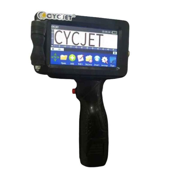 Quality Date Code Hand Jet Handheld Inkjet Printer Coding Machine 25.4mm Print Height for sale