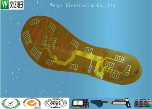 China 0.5 OZ Sink Gold 1mm Pitch FPC Flexible Printed Circuit , Foot Massage Use Flex Circuit on sale