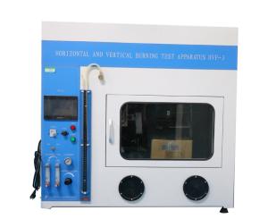 China PLC Control Flammability Testing Equipment , Horizontal And Vertical Burning Test Apparatus wholesale