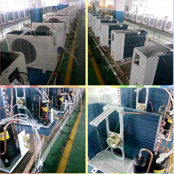 Wall Mounted 12000 Btu Solar Air Conditioner Vacuum Tube Off Grid Small Solar Ac Air Conditioner 24 Volt Solar Air Conditioner
