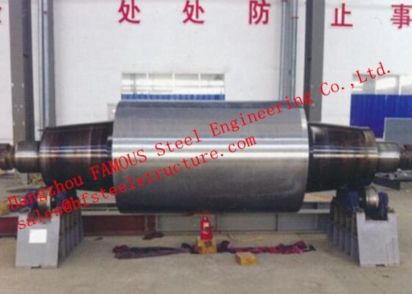 Quality High Carbon Tool Steel Solid Forged Backup Rolls For Cold And Hot Rolling Mills for sale