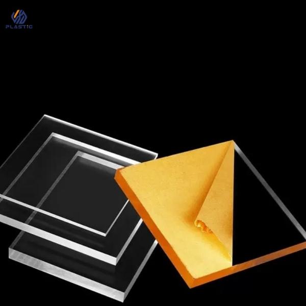 Cast Transparent Acrylic Sheet 4x8ft 5x10ft With 94% Light Transmission