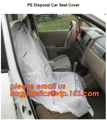 customized plastic car seat cover fit for all seats, Custom Car Seat Cover Package Disposable PE Plastic, limited, ltd,